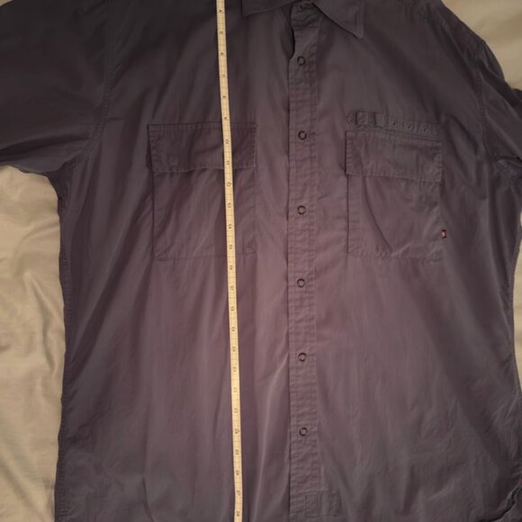 Victorinox - Blue "Military" Inspired Button Down - XL - Picture 5 of 6